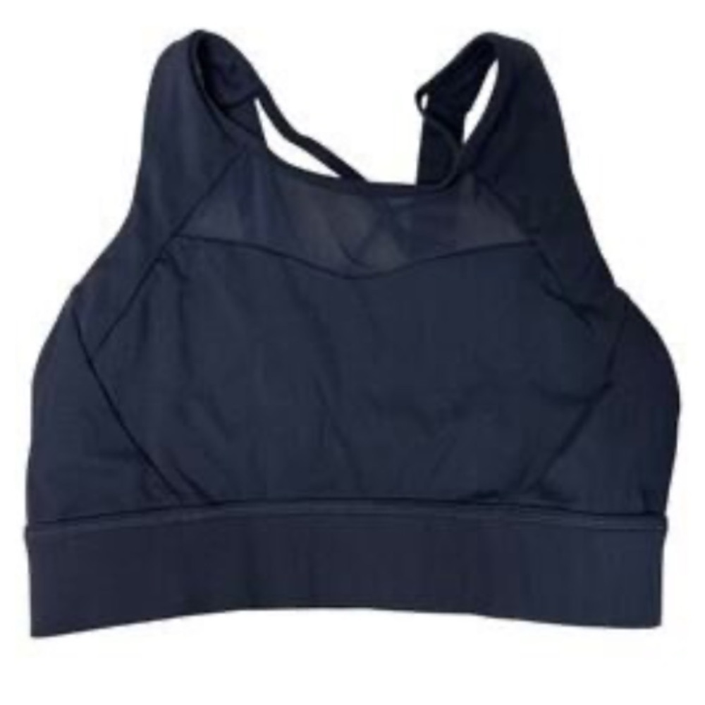 Lululemon Athletica Black Racerback Sports Bra size 6